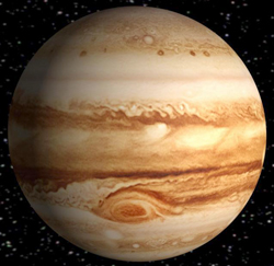 Движение планеты Юпитер в 2019 году
