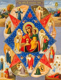21 января – 20 февраля икона Богоматери «Неопалимая Купина»